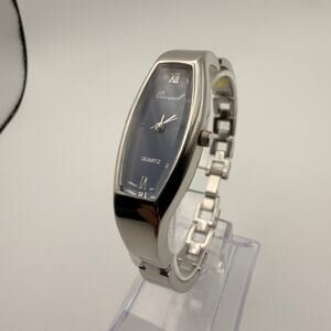 Elegant Vintage Osirock Women's Asymmetric Bangle Watch Working New Battery